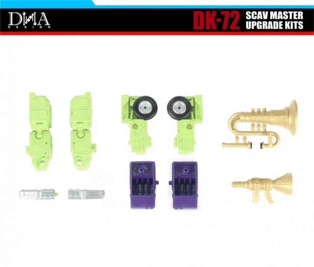 DK-72 Upgrade Kit for Transformers Studio Series Scavenger | DNA Design