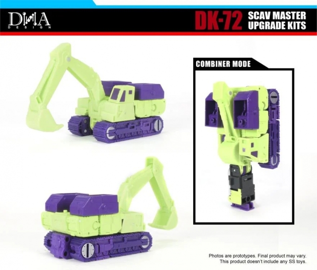 DK-72 Upgrade Kit for Transformers Studio Series Scavenger | DNA Design