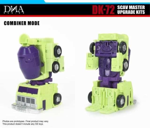 DK-72 Upgrade Kit for Transformers Studio Series Scavenger | DNA Design
