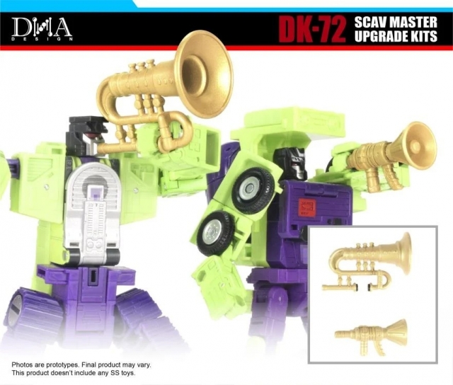 DK-72 Upgrade Kit for Transformers Studio Series Scavenger | DNA Design