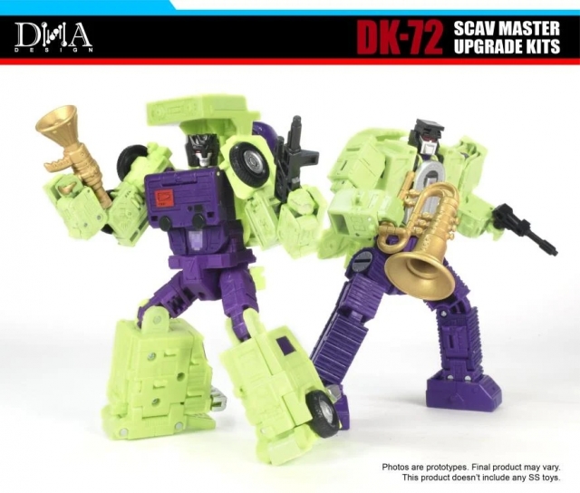 DK-72 Upgrade Kit for Transformers Studio Series Scavenger | DNA Design