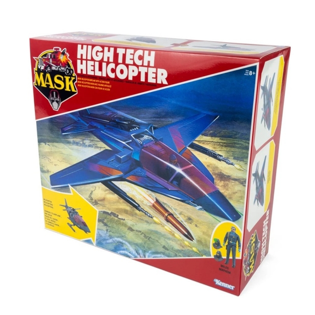 High Tech Helicopter Vehicle with Miles “Wolf” Mayhem | M.A.S.K. | The Loyal Subjects