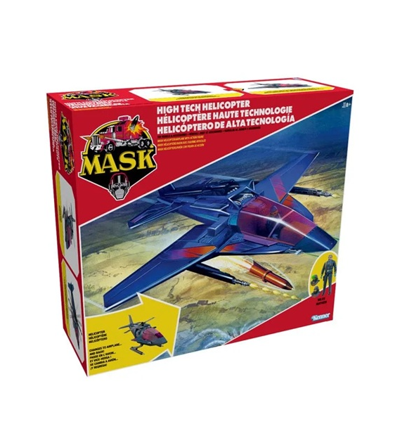 High Tech Helicopter Vehicle with Miles “Wolf” Mayhem | M.A.S.K. | The Loyal Subjects