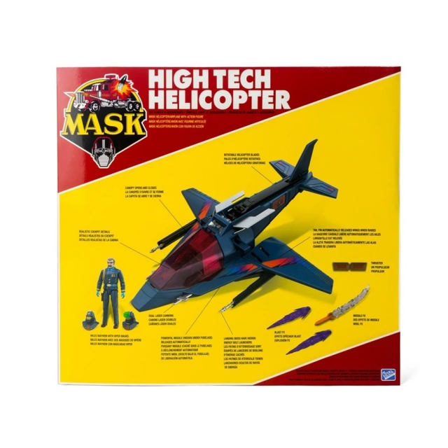 High Tech Helicopter Vehicle with Miles “Wolf” Mayhem | M.A.S.K. | The Loyal Subjects