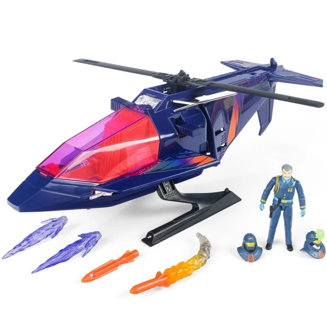 High Tech Helicopter Vehicle with Miles “Wolf” Mayhem | M.A.S.K. | The Loyal Subjects