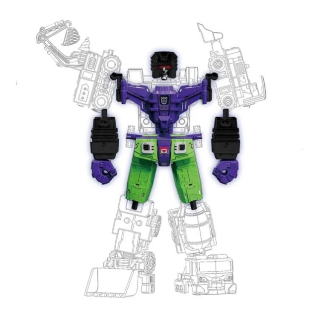 G1 Galaxy Version Defender Devastator Combining Accessory Kit | Transformers | Blokees