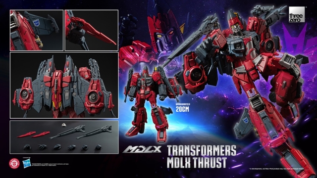 Thrust MDLX Scale Collectible Figure | Transformers | Threezero