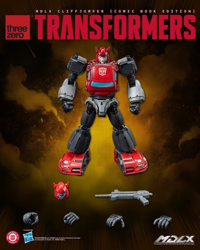 Cliffjumper (Comic Book Edition) MDLX Scale Collectible Figure | Transformers | Threezero