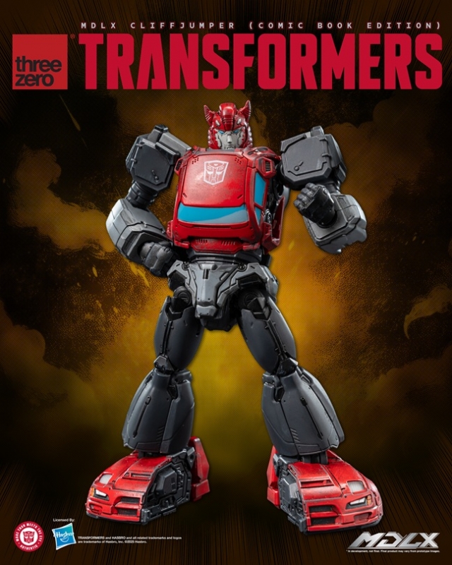 Cliffjumper (Comic Book Edition) MDLX Scale Collectible Figure | Transformers | Threezero