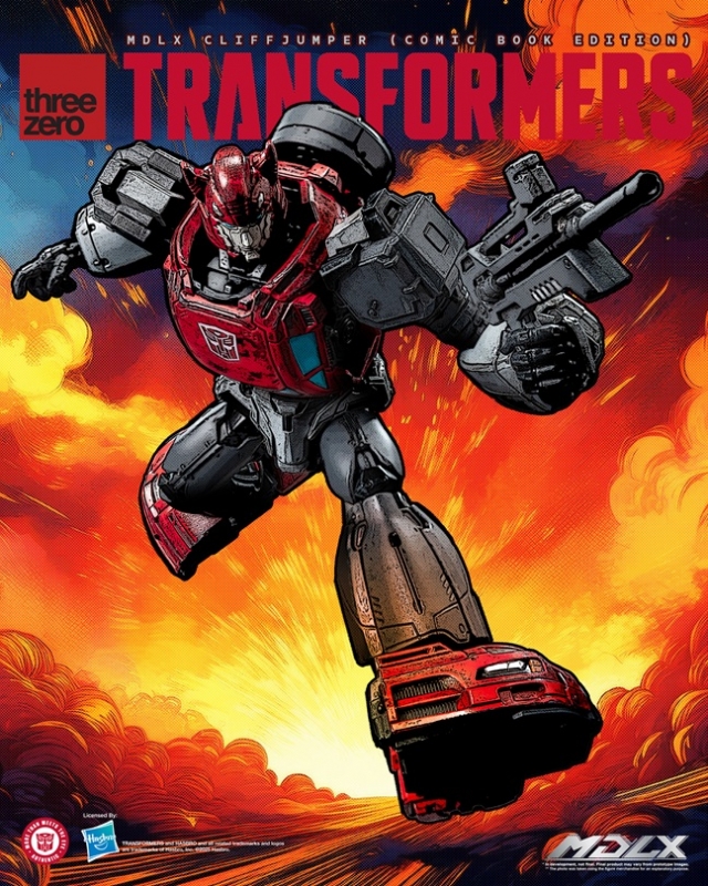 Cliffjumper (Comic Book Edition) MDLX Scale Collectible Figure | Transformers | Threezero