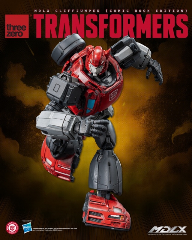 Cliffjumper (Comic Book Edition) MDLX Scale Collectible Figure | Transformers | Threezero
