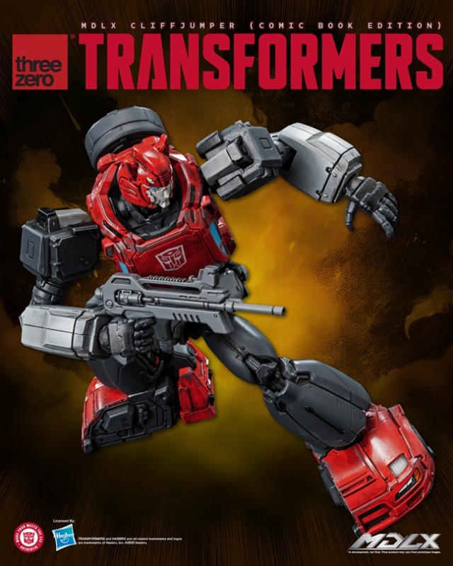 Cliffjumper (Comic Book Edition) MDLX Scale Collectible Figure | Transformers | Threezero