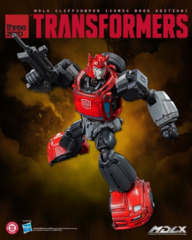 Cliffjumper (Comic Book Edition) MDLX Scale Collectible Figure | Transformers | Threezero