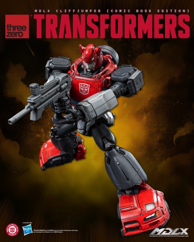 Cliffjumper (Comic Book Edition) MDLX Scale Collectible Figure | Transformers | Threezero