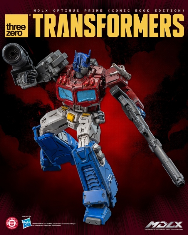 Optimus Prime (Comic Book Edition) MDLX Scale Collectible Figure | Transformers | Threezero