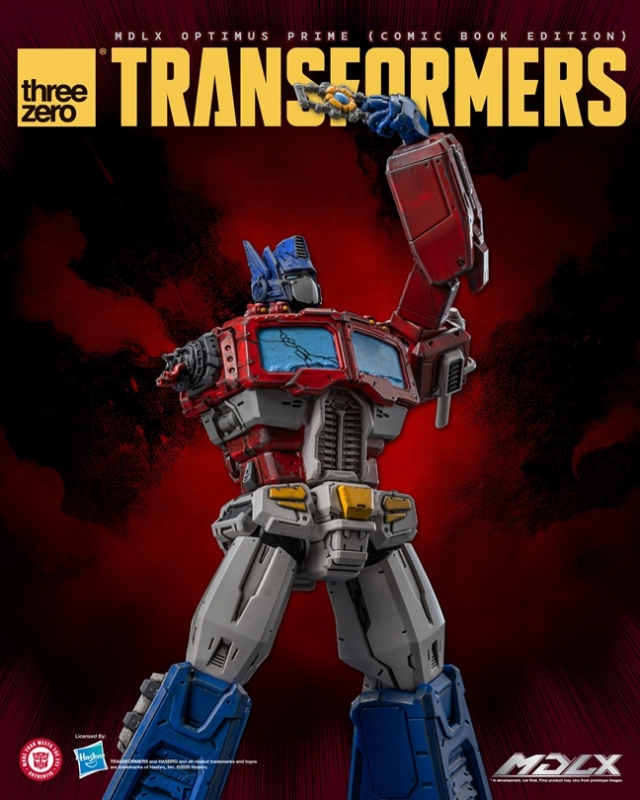 Optimus Prime (Comic Book Edition) MDLX Scale Collectible Figure | Transformers | Threezero