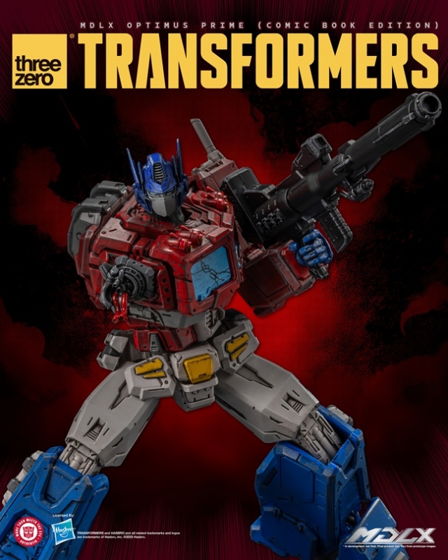 Optimus Prime (Comic Book Edition) MDLX Scale Collectible Figure | Transformers | Threezero