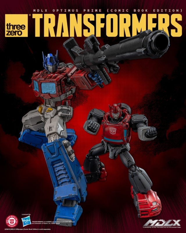 Optimus Prime (Comic Book Edition) MDLX Scale Collectible Figure | Transformers | Threezero