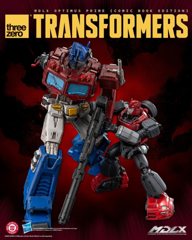 Optimus Prime (Comic Book Edition) MDLX Scale Collectible Figure | Transformers | Threezero