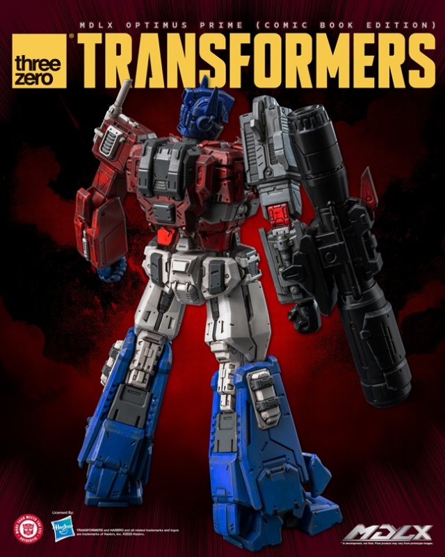 Optimus Prime (Comic Book Edition) MDLX Scale Collectible Figure | Transformers | Threezero