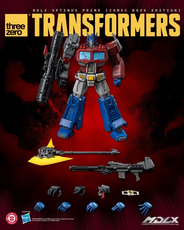 Optimus Prime (Comic Book Edition) MDLX Scale Collectible Figure | Transformers | Threezero