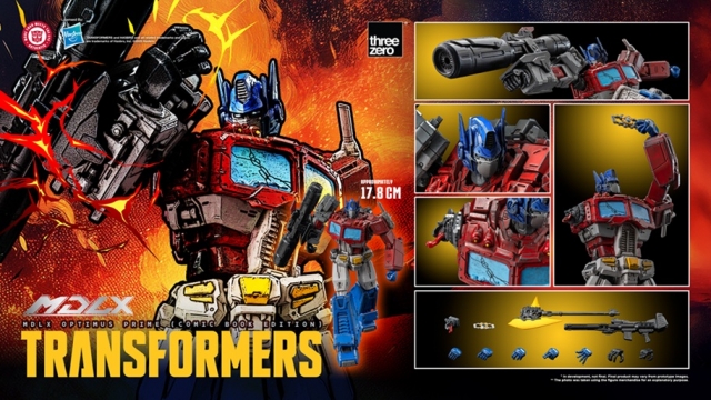 Optimus Prime (Comic Book Edition) MDLX Scale Collectible Figure | Transformers | Threezero