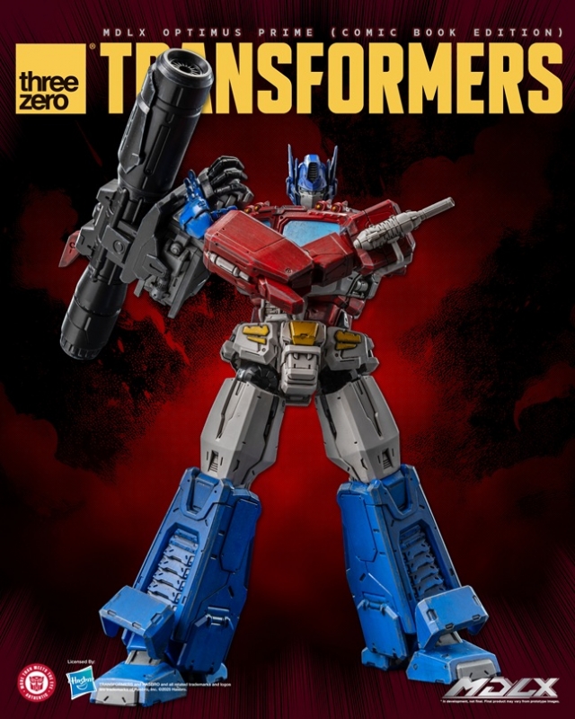 Optimus Prime (Comic Book Edition) MDLX Scale Collectible Figure | Transformers | Threezero