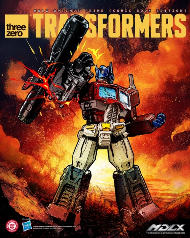 Optimus Prime (Comic Book Edition) MDLX Scale Collectible Figure | Transformers | Threezero