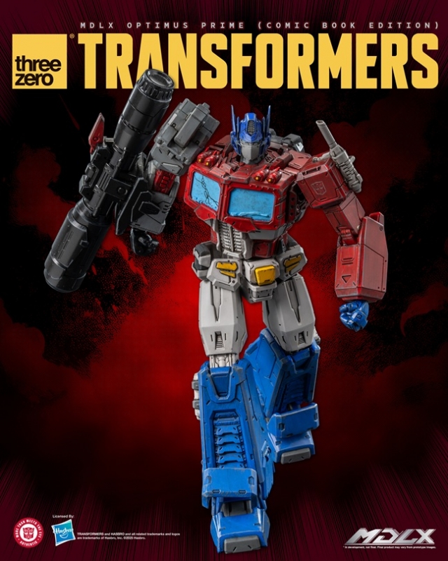 Optimus Prime (Comic Book Edition) MDLX Scale Collectible Figure | Transformers | Threezero