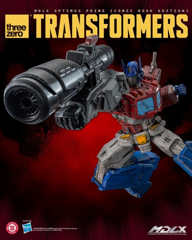 Optimus Prime (Comic Book Edition) MDLX Scale Collectible Figure | Transformers | Threezero