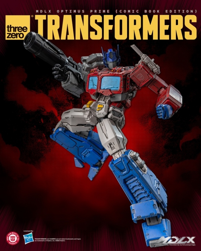 Optimus Prime (Comic Book Edition) MDLX Scale Collectible Figure | Transformers | Threezero