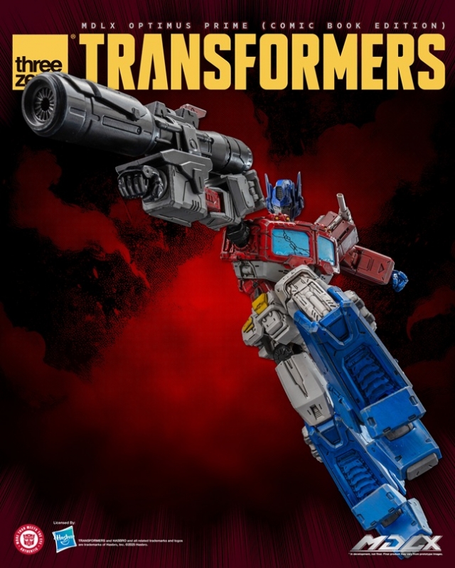 Optimus Prime (Comic Book Edition) MDLX Scale Collectible Figure | Transformers | Threezero