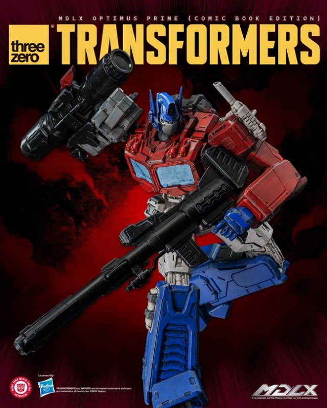 Optimus Prime (Comic Book Edition) MDLX Scale Collectible Figure | Transformers | Threezero