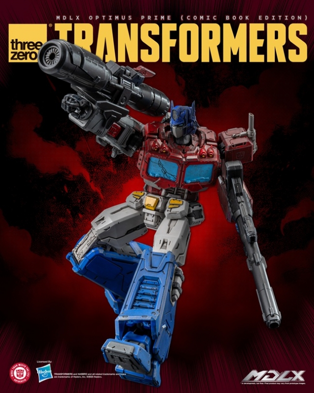 Optimus Prime (Comic Book Edition) MDLX Scale Collectible Figure | Transformers | Threezero