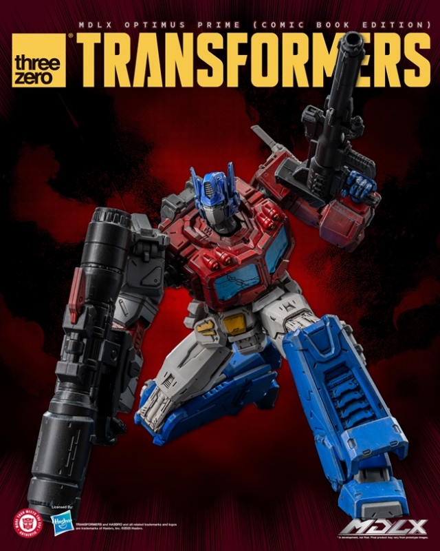 Optimus Prime (Comic Book Edition) MDLX Scale Collectible Figure | Transformers | Threezero