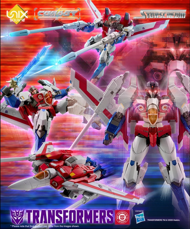 Starscream Combot Series | Transformers | Unix Square