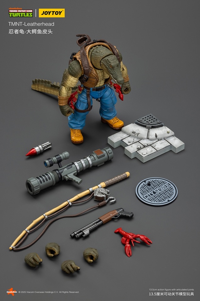 Leatherhead 1/18 Scale | Teenage Mutant Ninja Turtles | Joy Toy