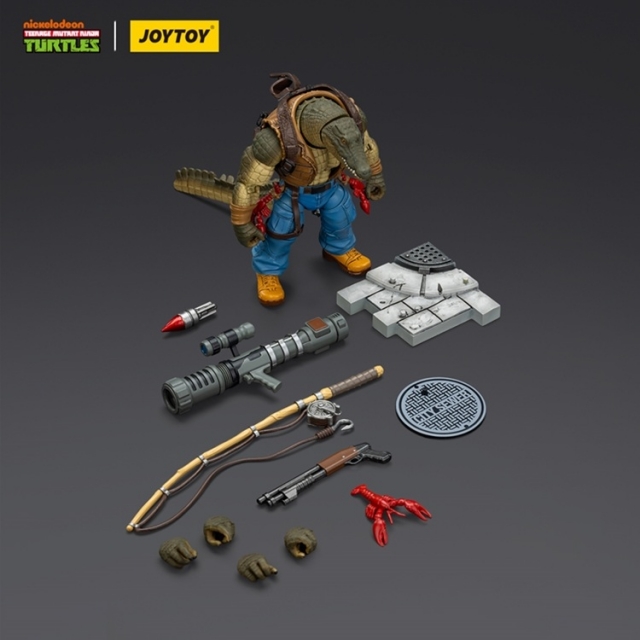Leatherhead 1/18 Scale | Teenage Mutant Ninja Turtles | Joy Toy