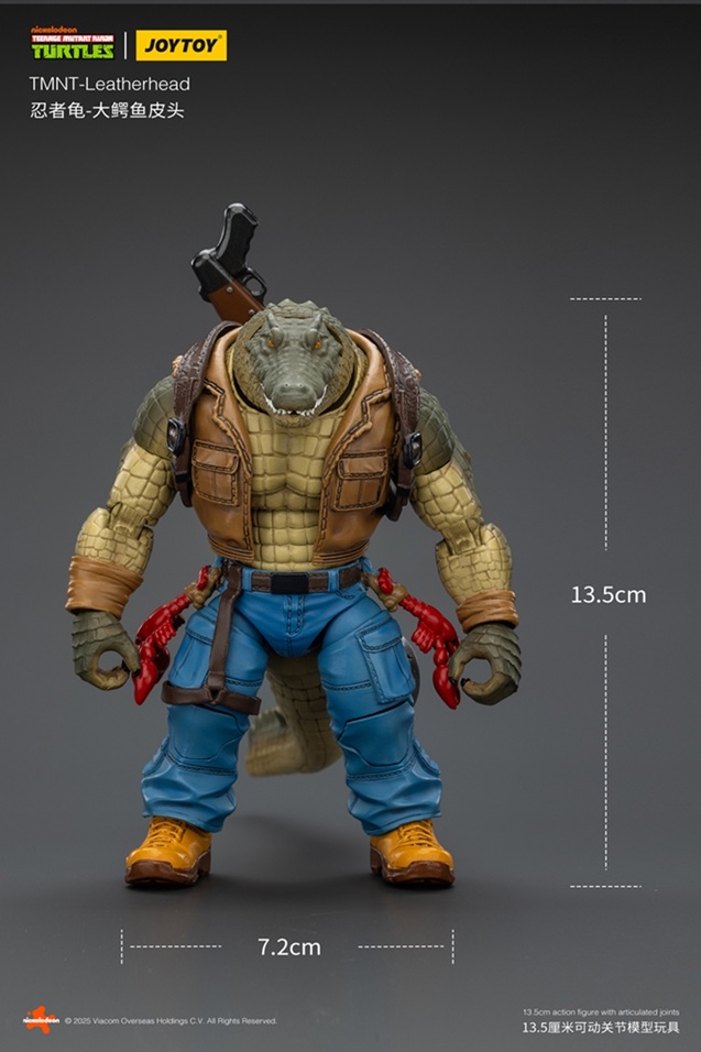 Leatherhead 1/18 Scale | Teenage Mutant Ninja Turtles | Joy Toy