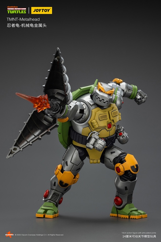 Metalhead 1/18 Scale | Teenage Mutant Ninja Turtles | Joy Toy