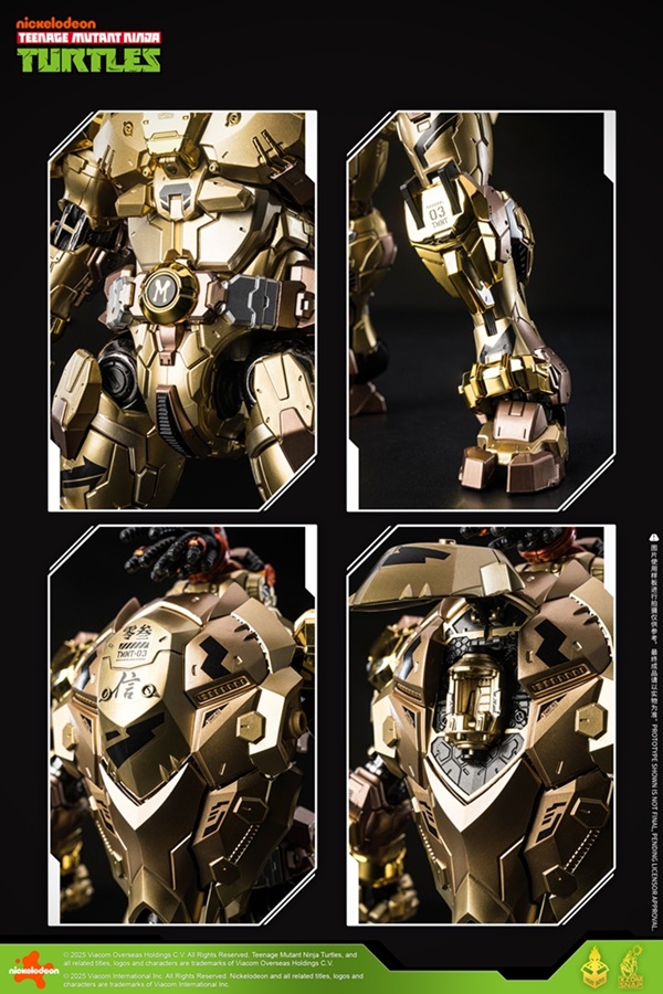 HB0092 Michelangelo Golden Version | Heat Boys TMNT Mecha Figure | TFSource