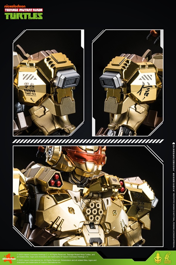 HB0092 Michelangelo Golden Version | Heat Boys TMNT Mecha Figure | TFSource