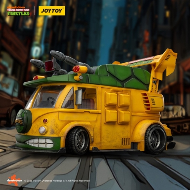 Turtle Van 1/18 Scale | Teenage Mutant Ninja Turtles | Joy Toy