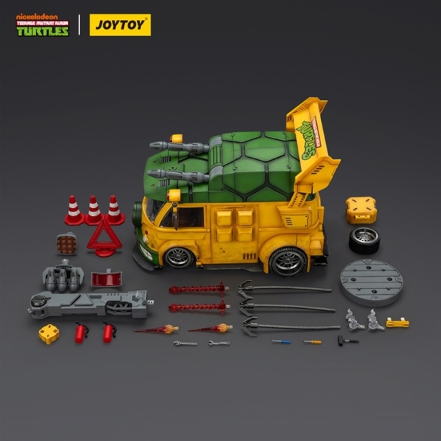 Turtle Van 1/18 Scale | Teenage Mutant Ninja Turtles | Joy Toy