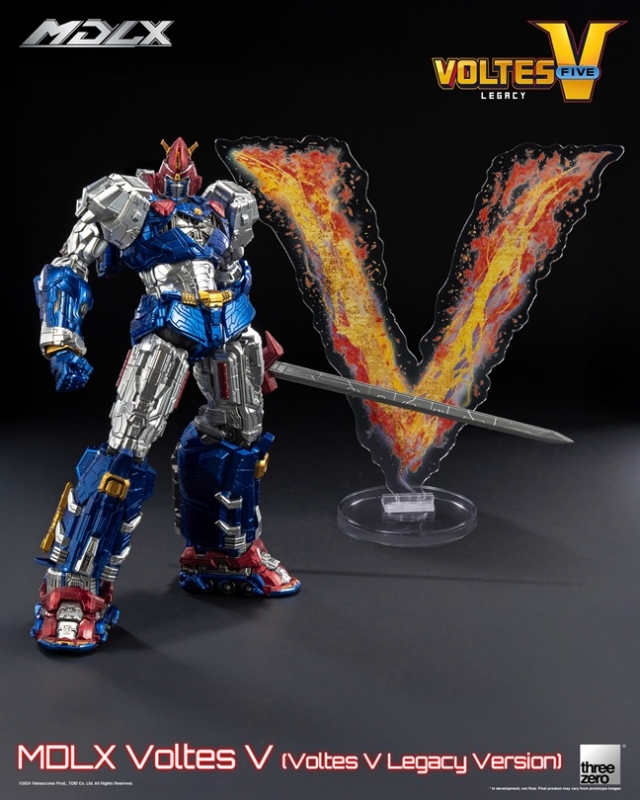 Voltes V (Voltes V Legacy Version) MDLX Scale Collectible Figure | Voltes V: Legacy | threezero