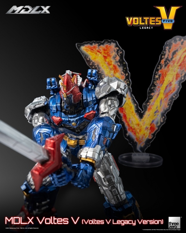 Voltes V (Voltes V Legacy Version) MDLX Scale Collectible Figure | Voltes V: Legacy | threezero