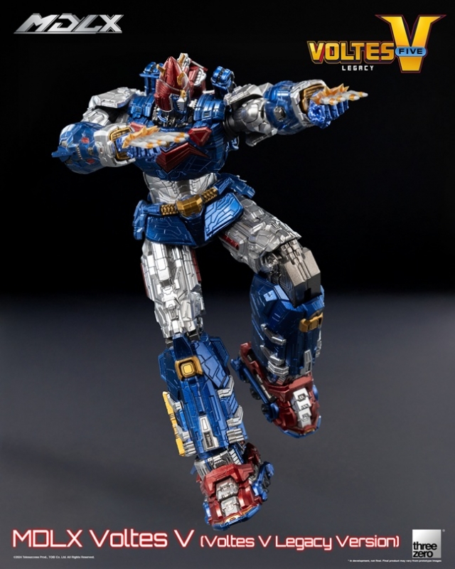 Voltes V (Voltes V Legacy Version) MDLX Scale Collectible Figure | Voltes V: Legacy | threezero