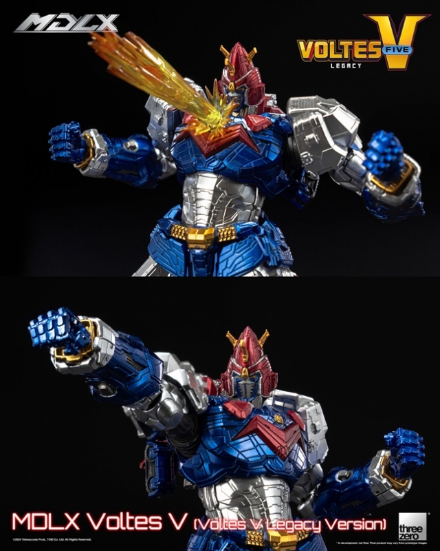 Voltes V (Voltes V Legacy Version) MDLX Scale Collectible Figure | Voltes V: Legacy | threezero