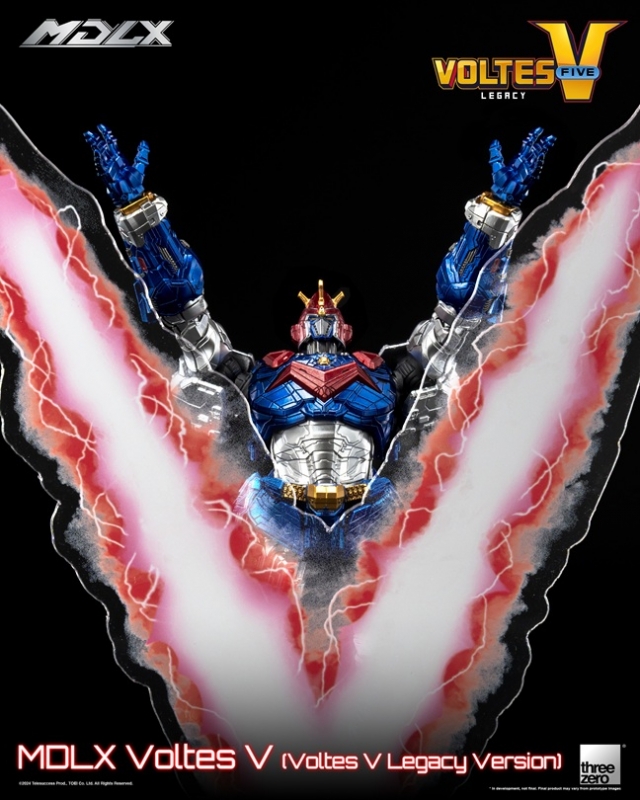 Voltes V (Voltes V Legacy Version) MDLX Scale Collectible Figure | Voltes V: Legacy | threezero