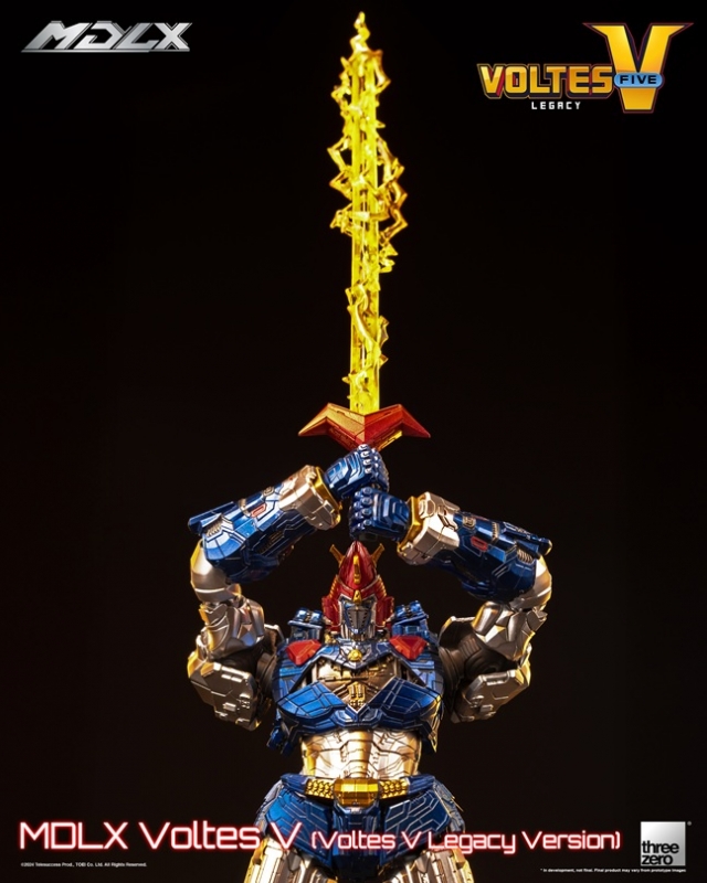 Voltes V (Voltes V Legacy Version) MDLX Scale Collectible Figure | Voltes V: Legacy | threezero